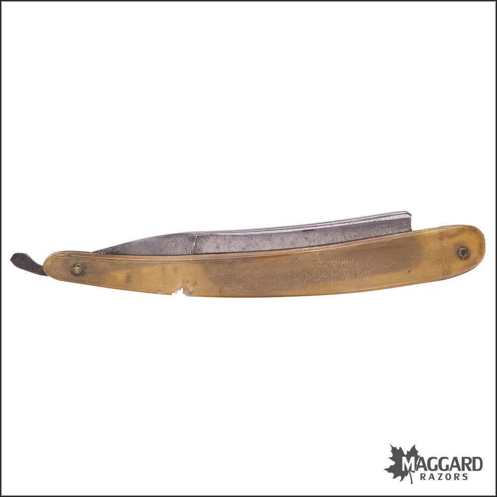 #1117 Vintage Straight Razor - Manhattan Cutlery 6/8