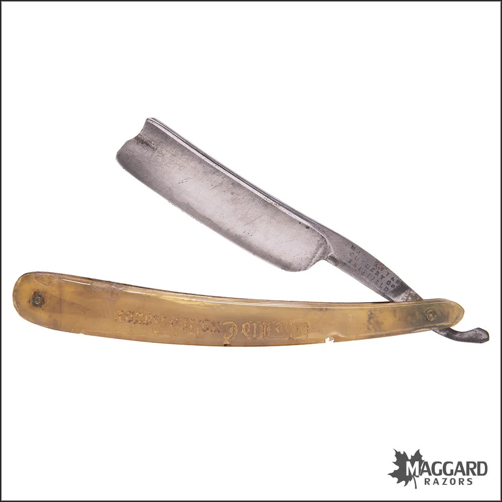 #1117 Vintage Straight Razor - Manhattan Cutlery 6/8