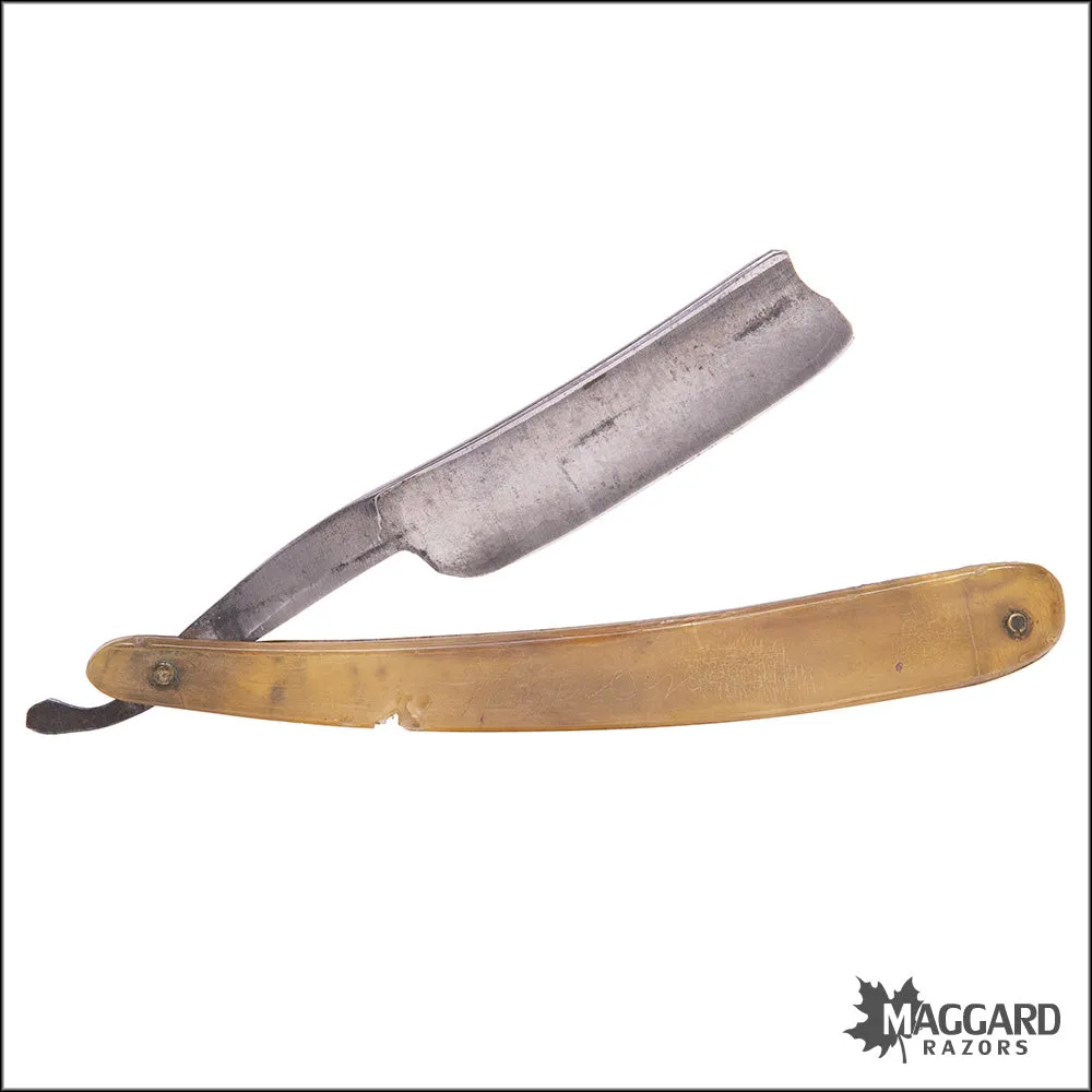 #1117 Vintage Straight Razor - Manhattan Cutlery 6/8