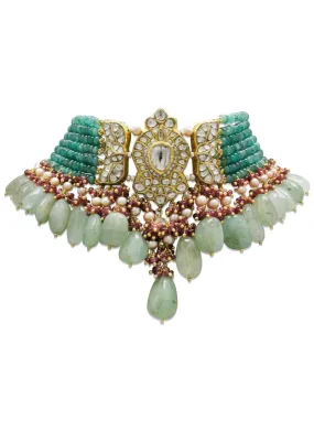 Alicia Polki Bead Choker