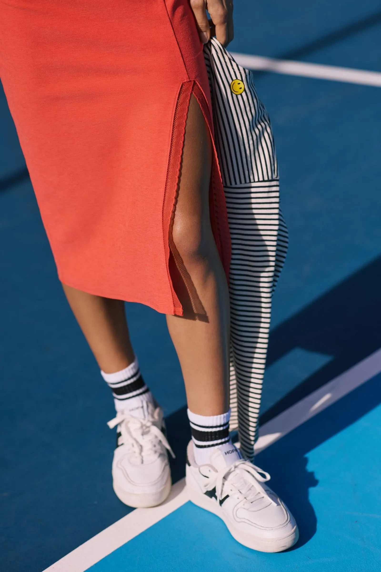 Allure Midi Dress - Red Ash