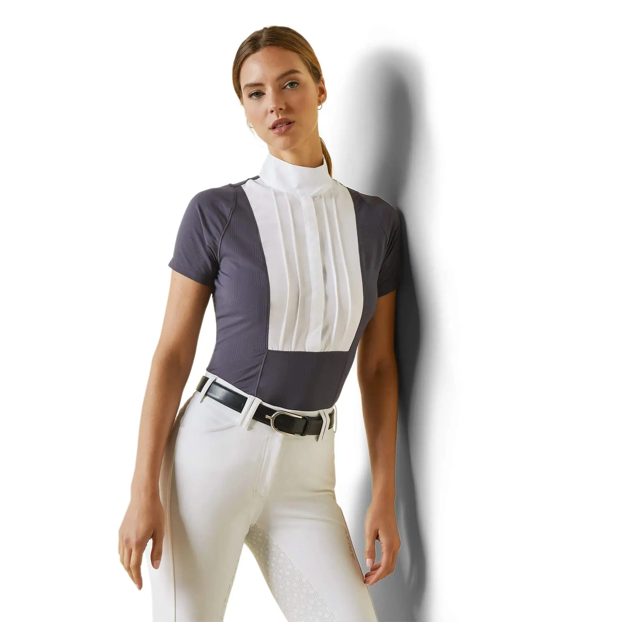 Ariat luxe show shirt for ladies short sleeves