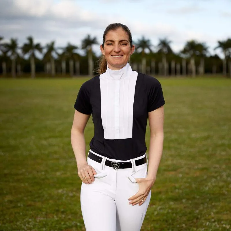 Ariat luxe show shirt for ladies short sleeves