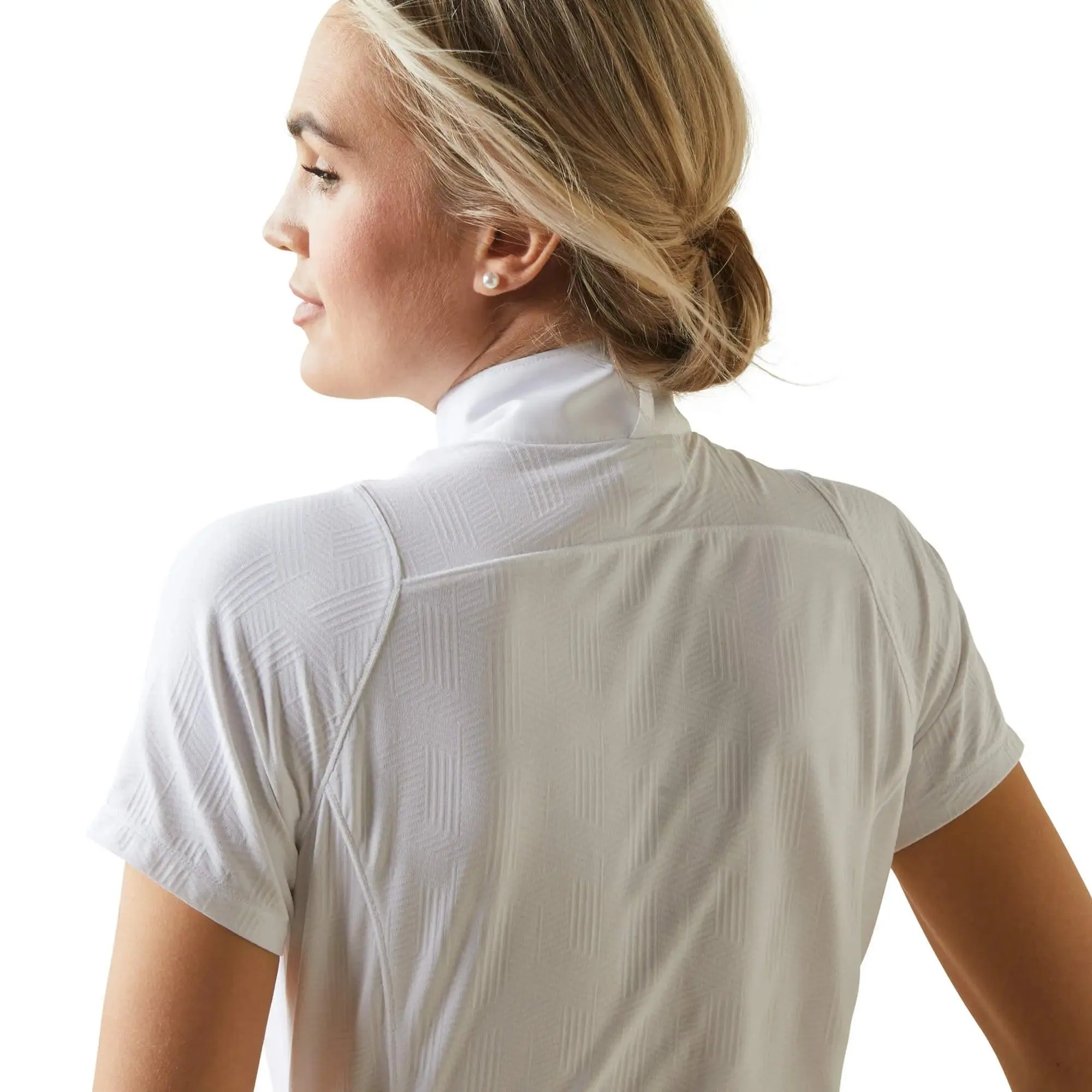 Ariat luxe show shirt for ladies short sleeves