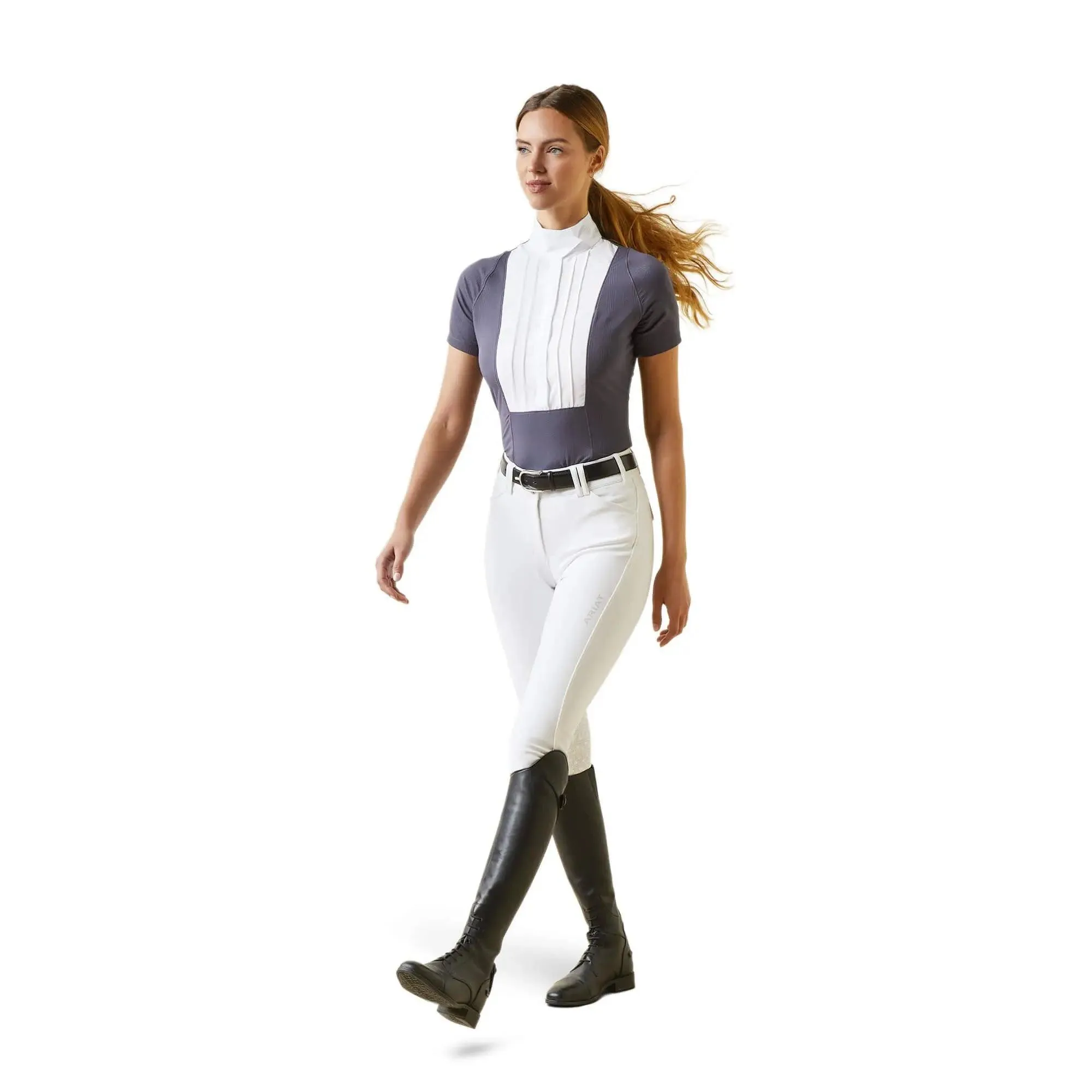 Ariat luxe show shirt for ladies short sleeves