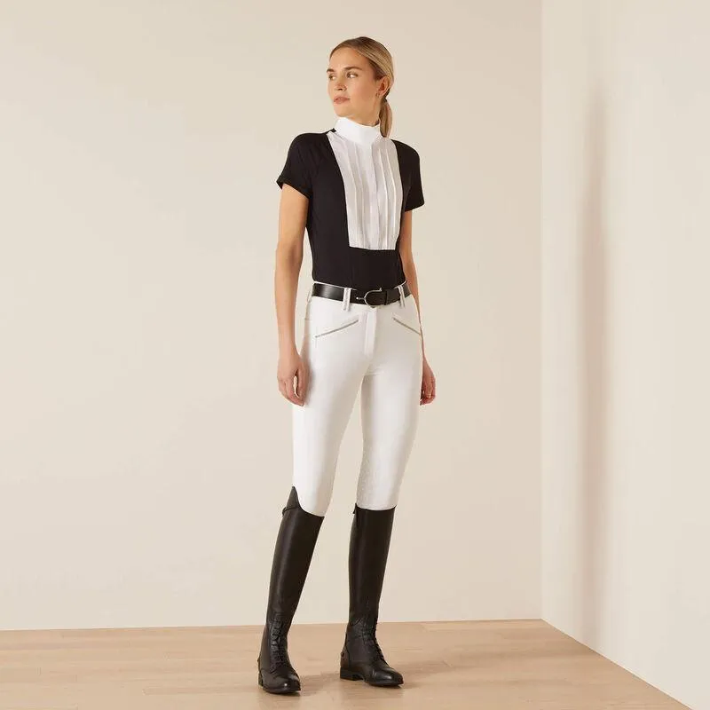 Ariat luxe show shirt for ladies short sleeves