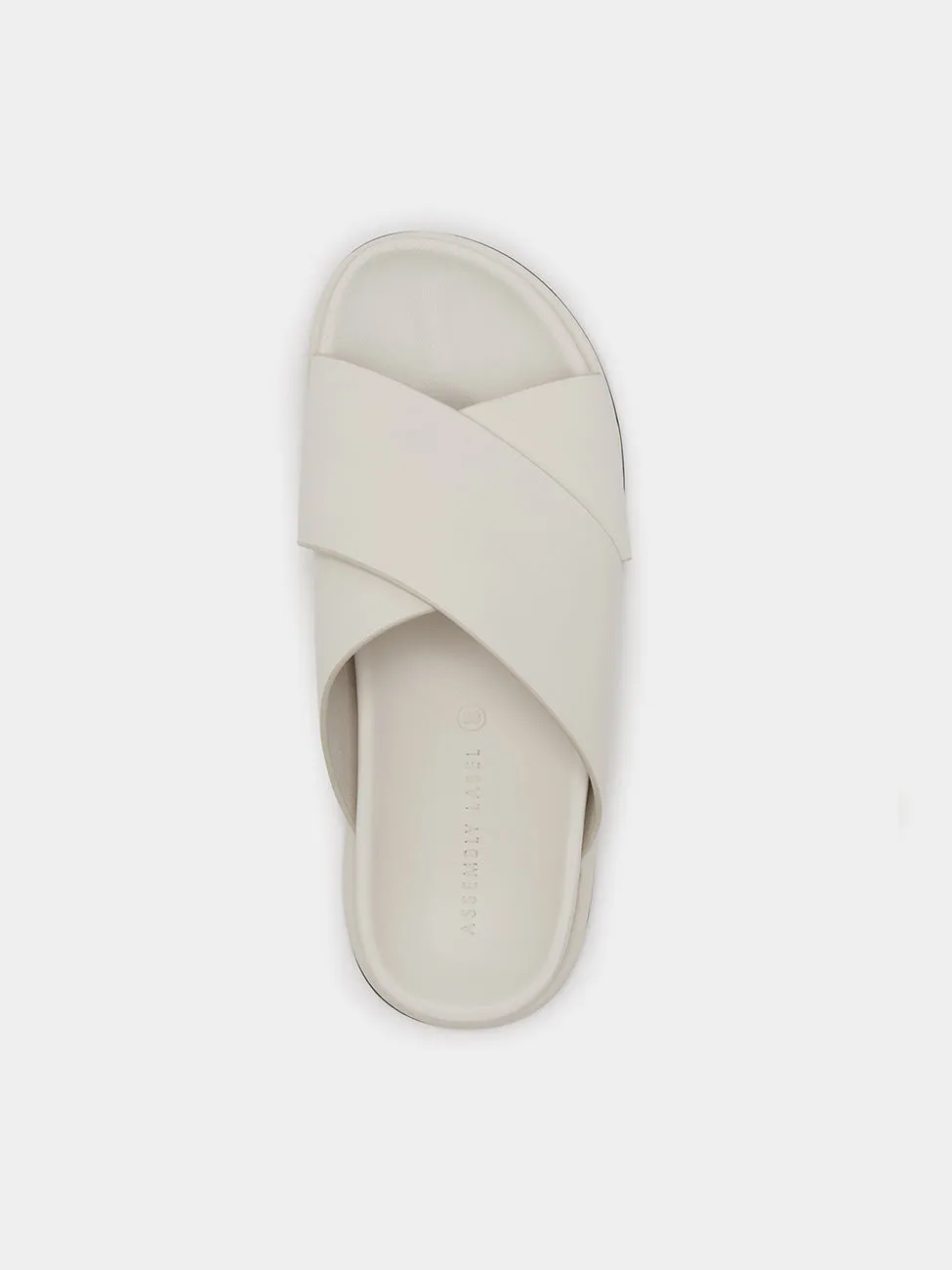 Assembly Label Crossover Slide in Antique White