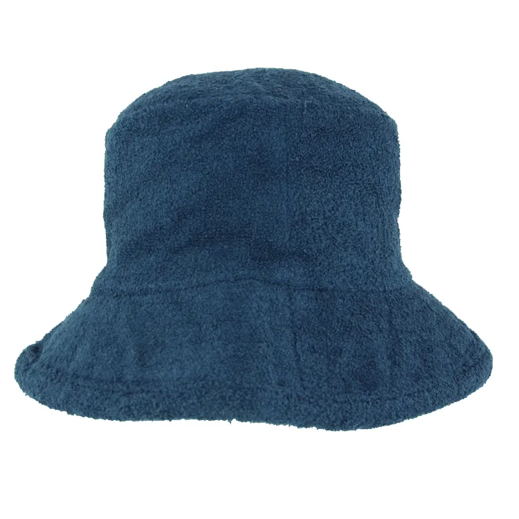 Avenel Terry Towelling Bucket Hat - Navy