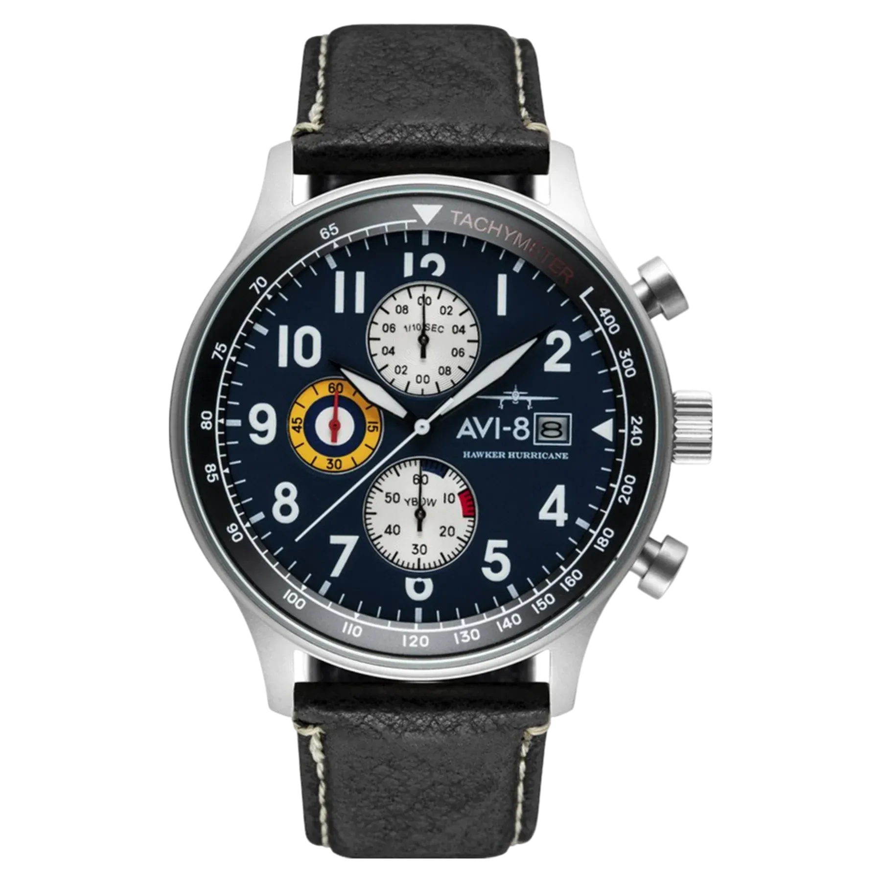AVI-8 Hawker Hurricane Chronograph Men's Blue Midnight Watch AV-4011-0I