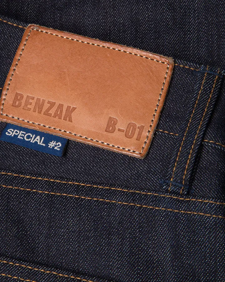 Benzak Denim Developers B-01 Slim Mens Jeans - Special #2 15oz Vintage Indigo Selvedge