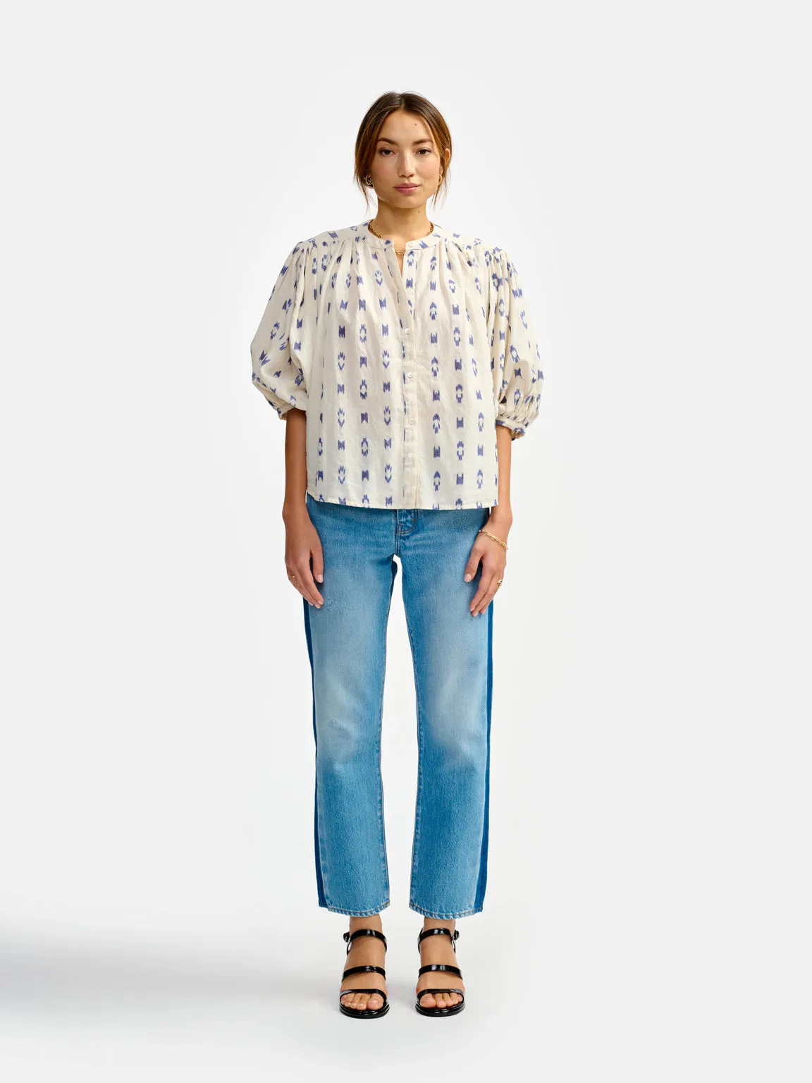 Blouse Ink41 F2357 Combo-A