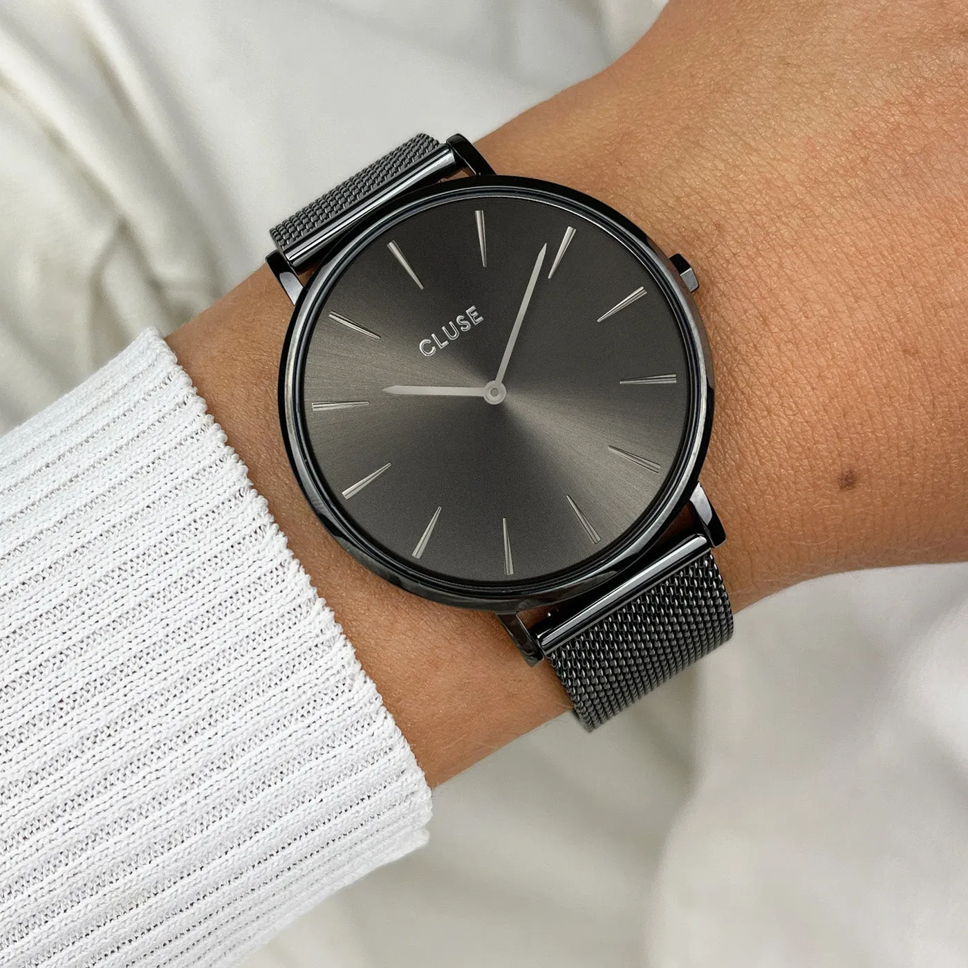 Boho Chic Mesh Dark Grey