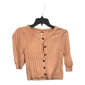 Brown Sweater Short Sleeve Free People, Size Xs