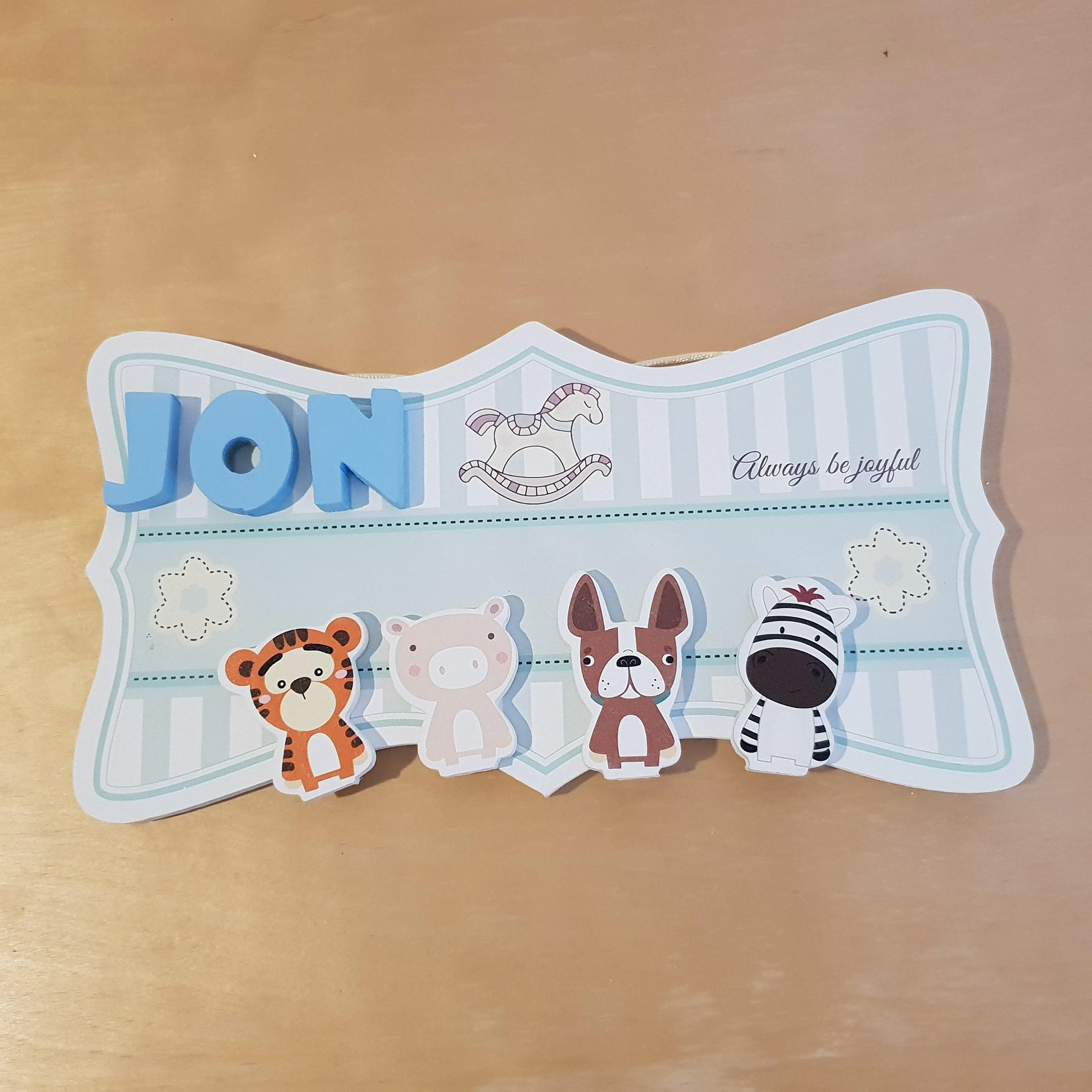 C&F Wooden Little Piglet Character