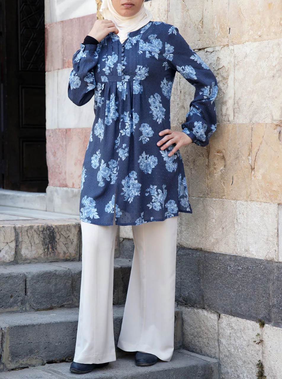 Carefree Modal Print Top