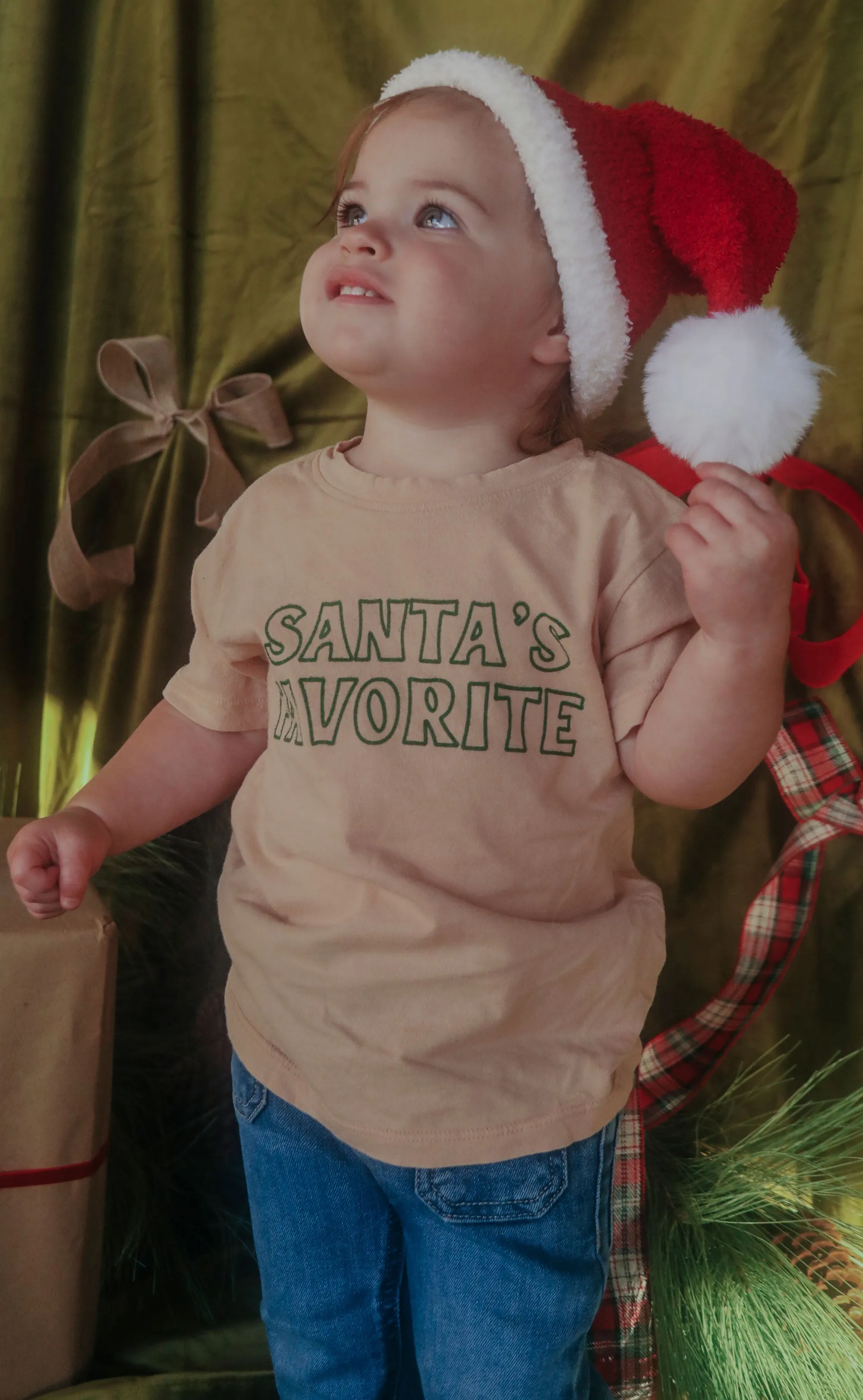 charlie southern: santa's favorite kids tee