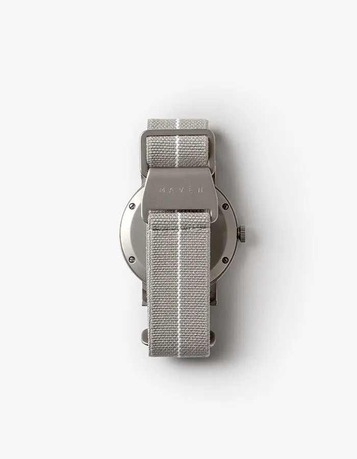 Cool Gray Parachute Watch Strap