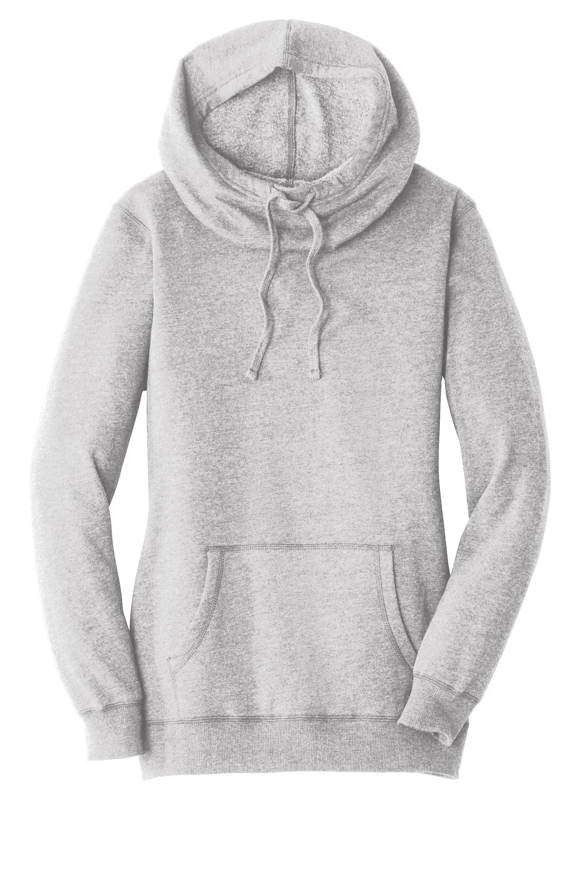 District Women's Lightweight Fleece Hoodie. DM493