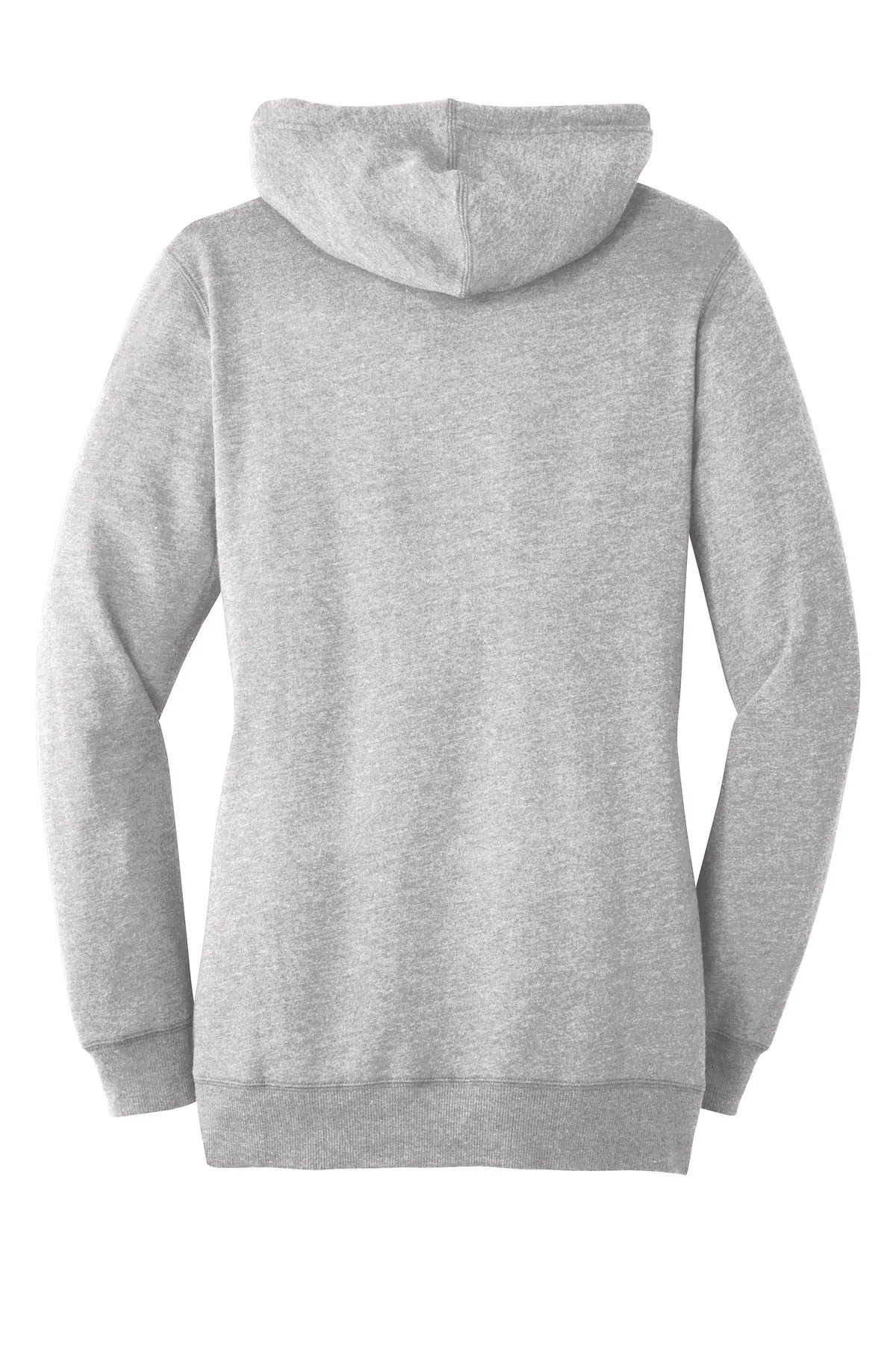 District Women's Lightweight Fleece Hoodie. DM493