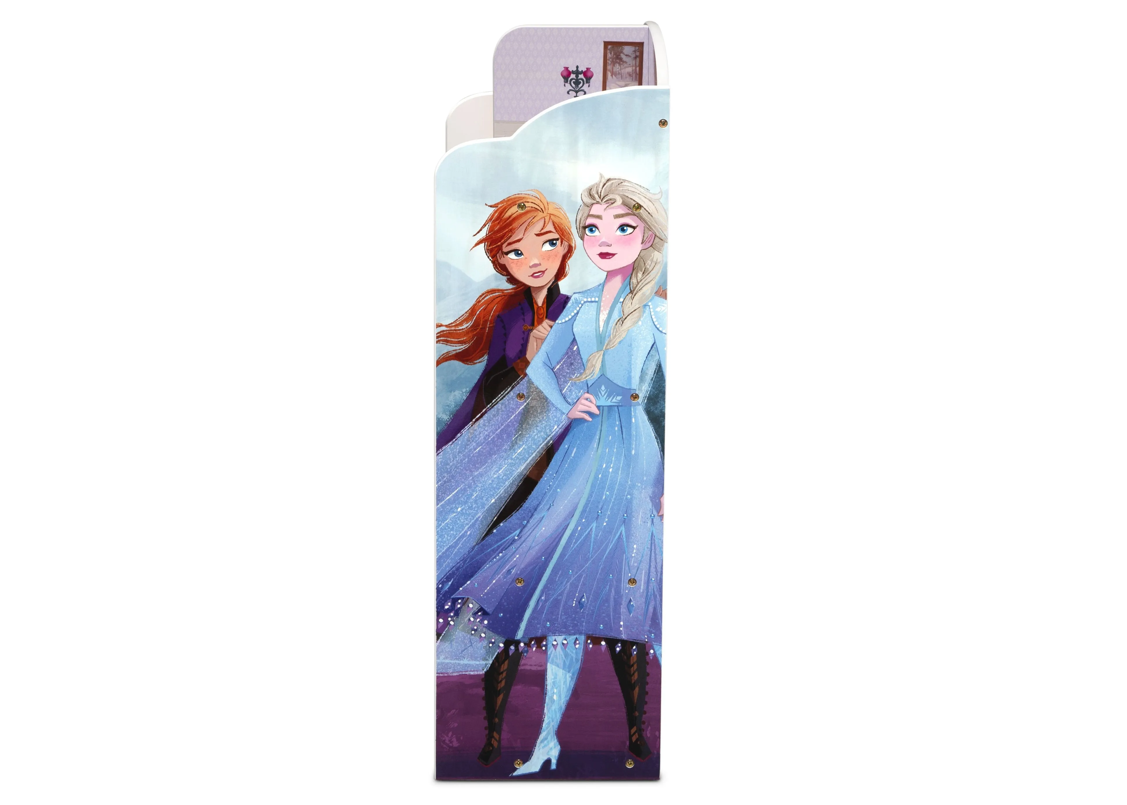 Frozen II Wooden Playhouse 4-Shelf Bookcase
