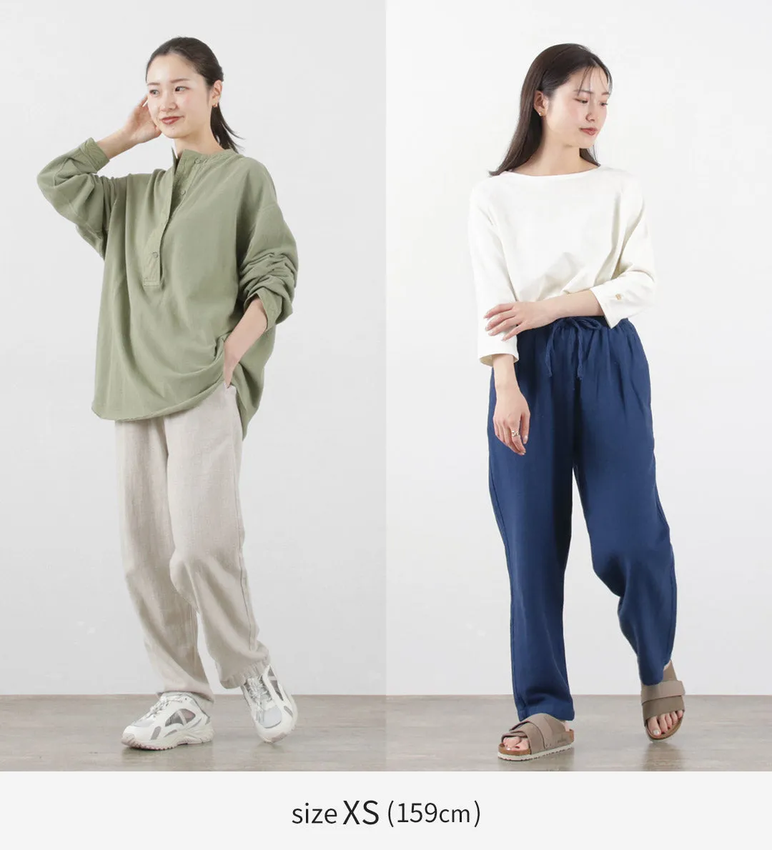 GOHEMP / Greenhill Pants Hemp Cotton Broken Twill