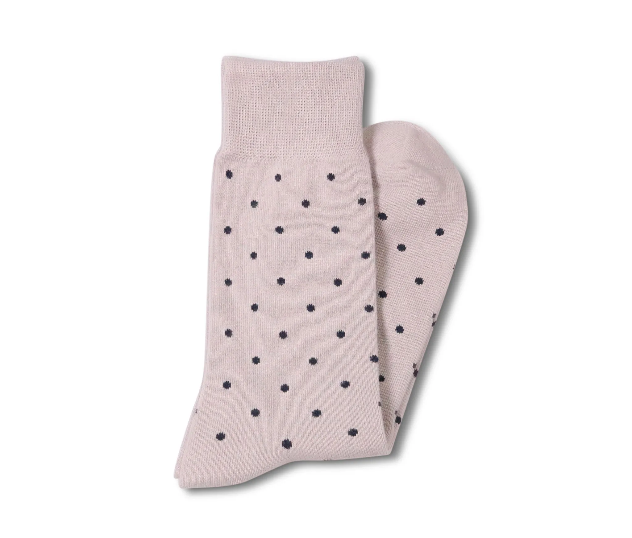 Grey with Black Dots Socks
