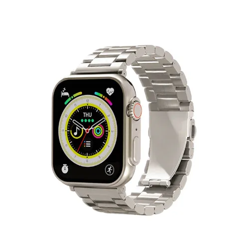 iCruze Pronto Max With Stainless Steel Band Calling Smartwatch