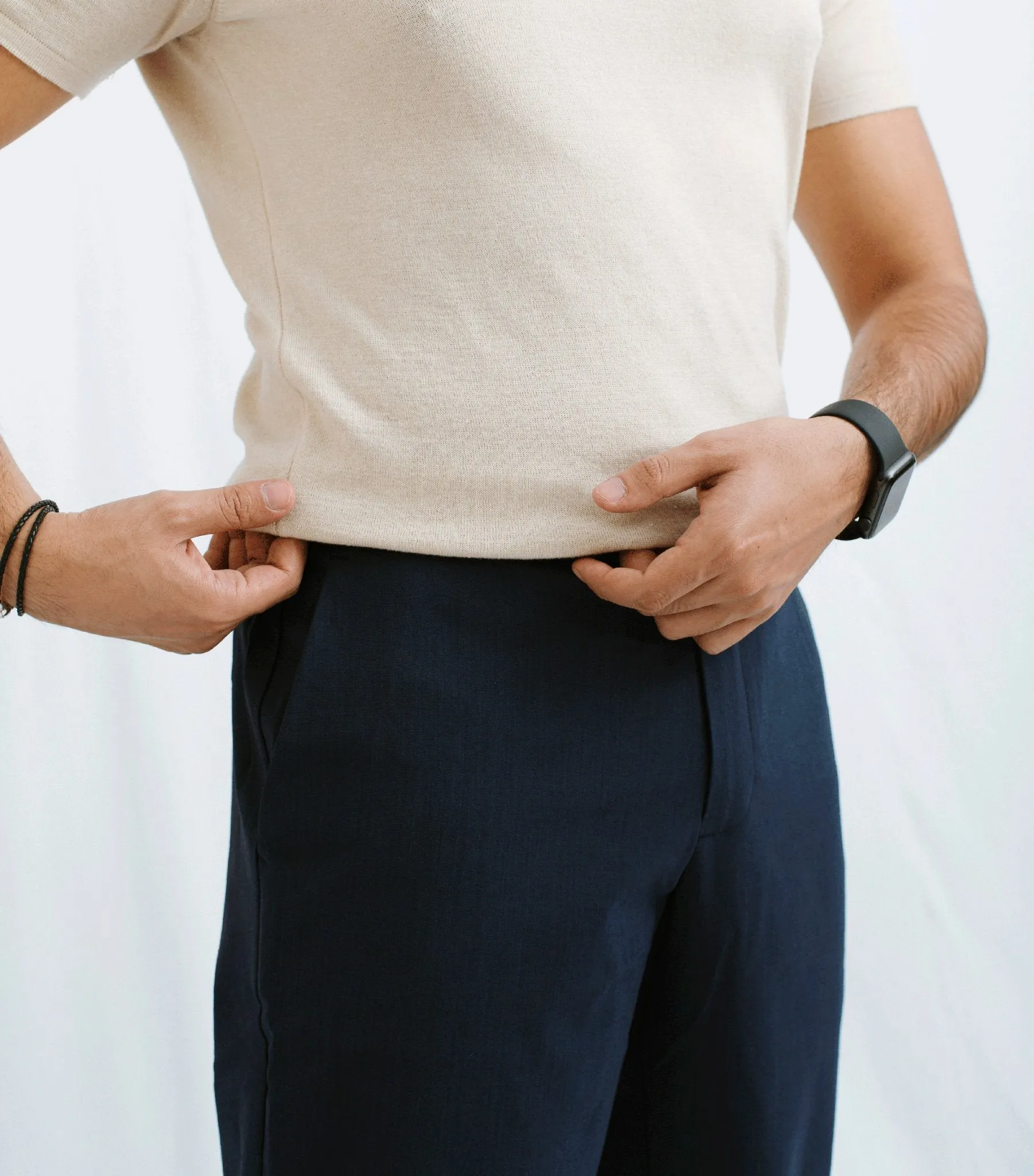 Light Navy Blue | Twill Pants