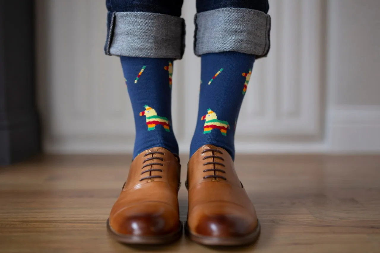 Llama Piñata Sock