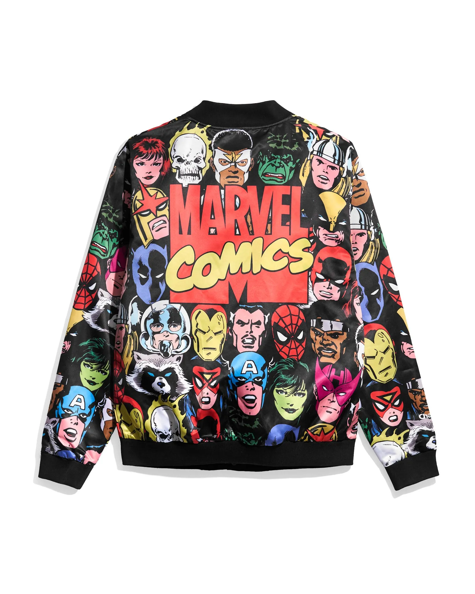 Marvel Comics Heroes Heads Fanimation Jacket