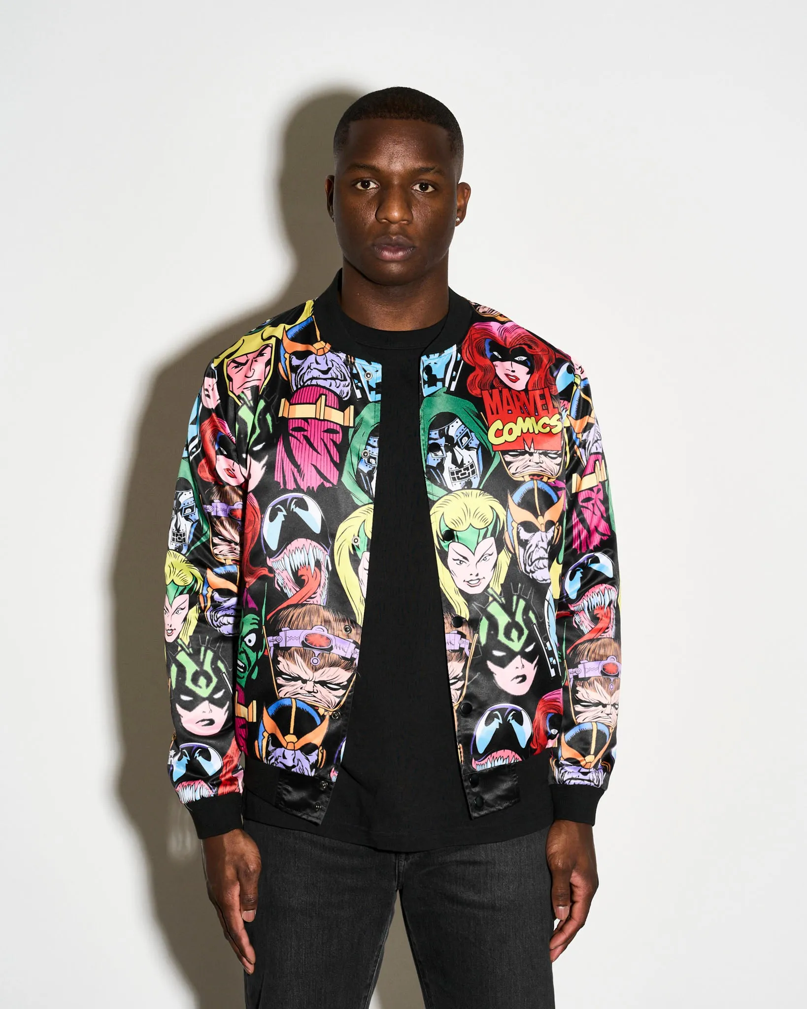 Marvel Comics Villains Heads Fanimation Jacket