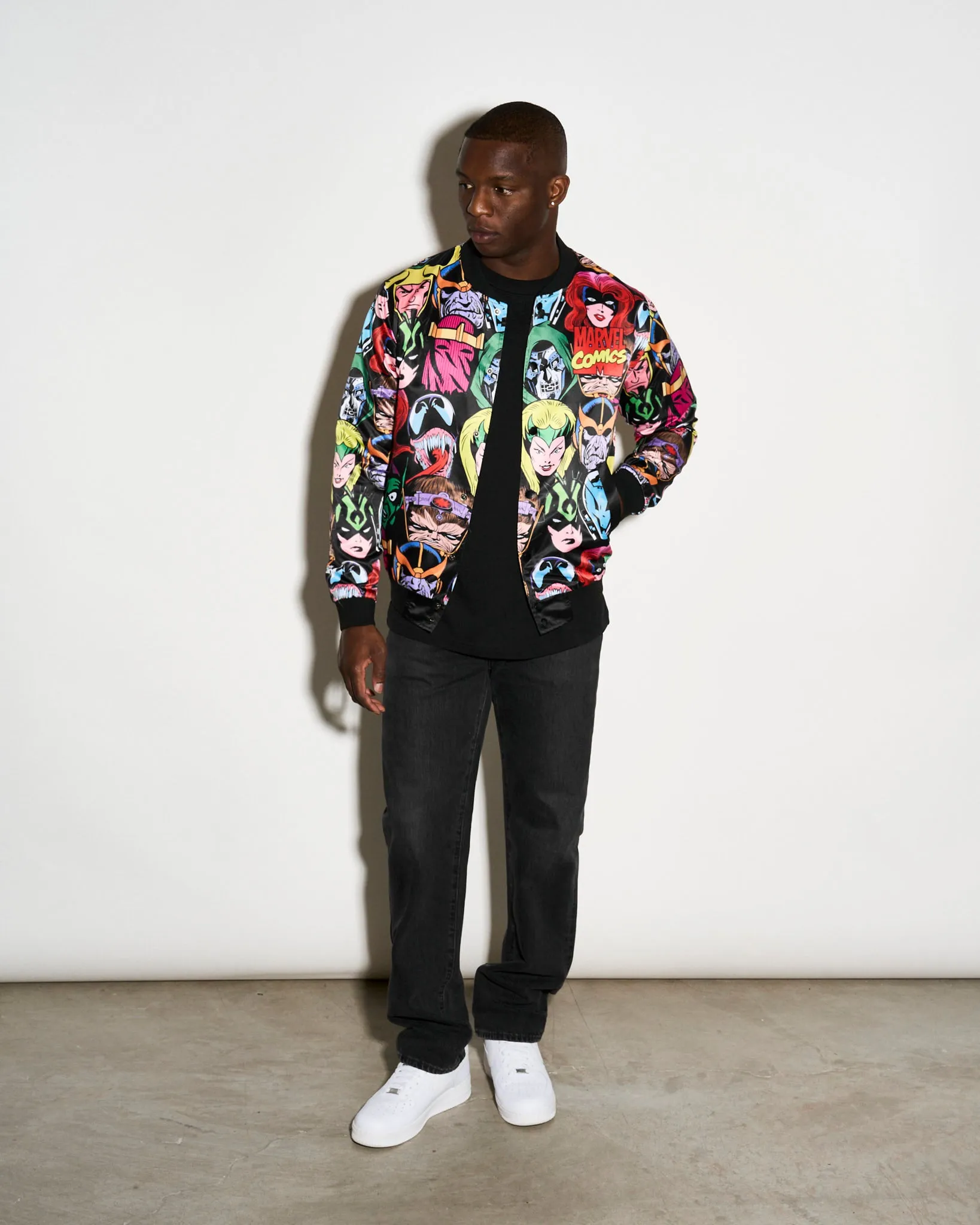 Marvel Comics Villains Heads Fanimation Jacket