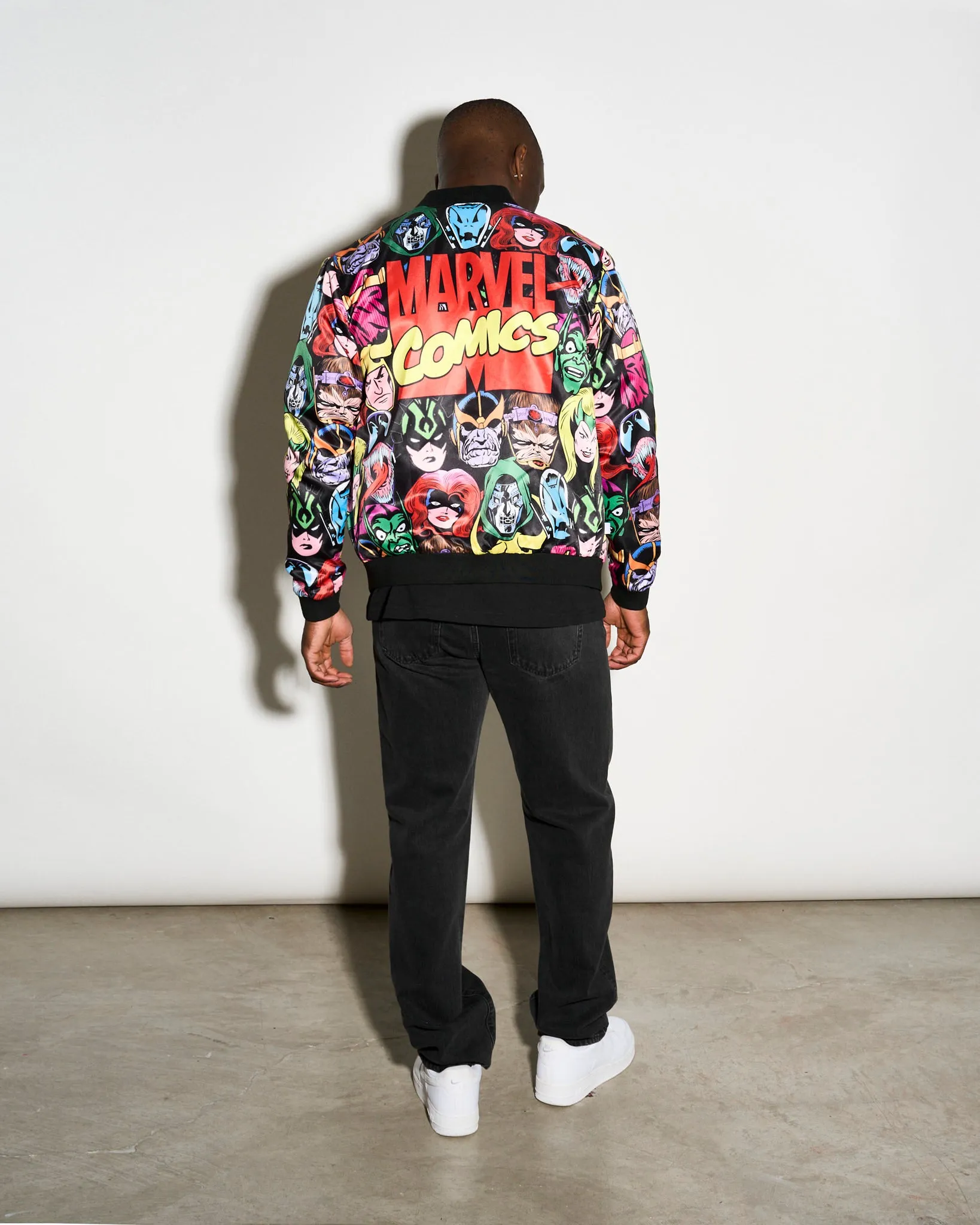 Marvel Comics Villains Heads Fanimation Jacket