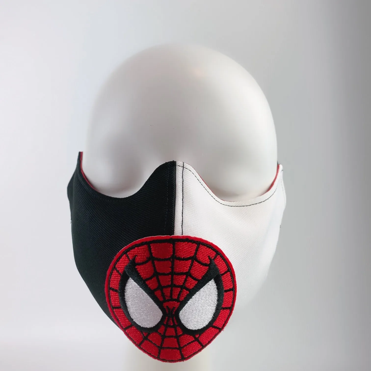 Mask 4 Protect Face Mask Spider Man Contrast Black & White