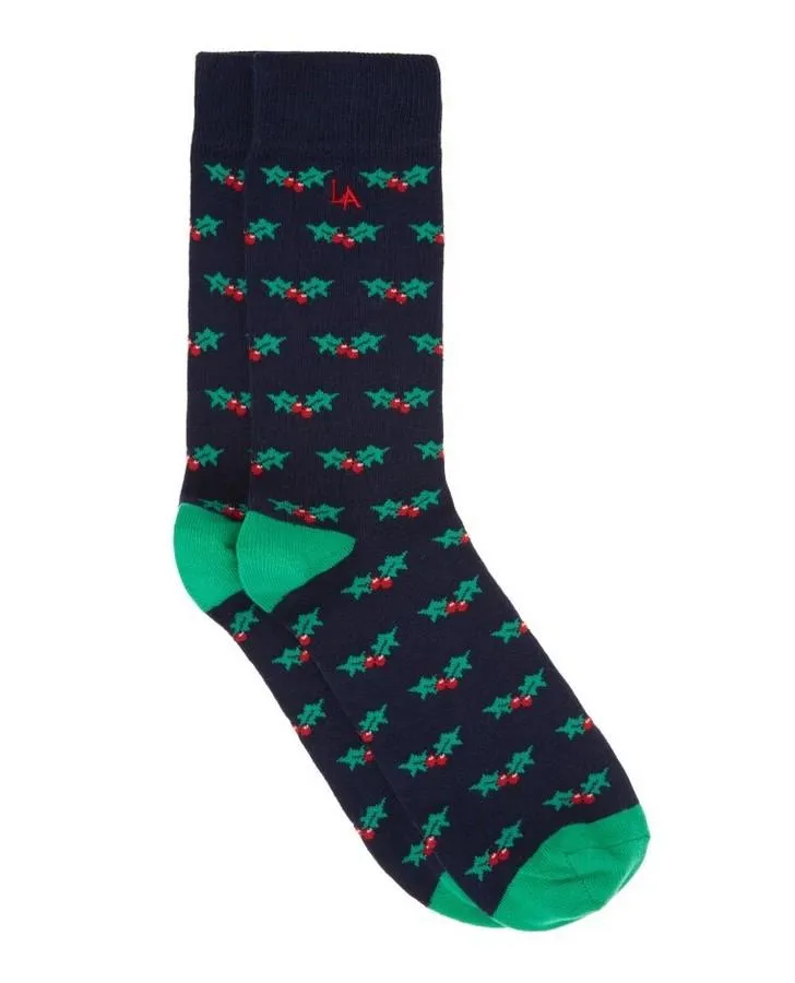 Men's Christmas Novelty Boxed Socks Set of 3