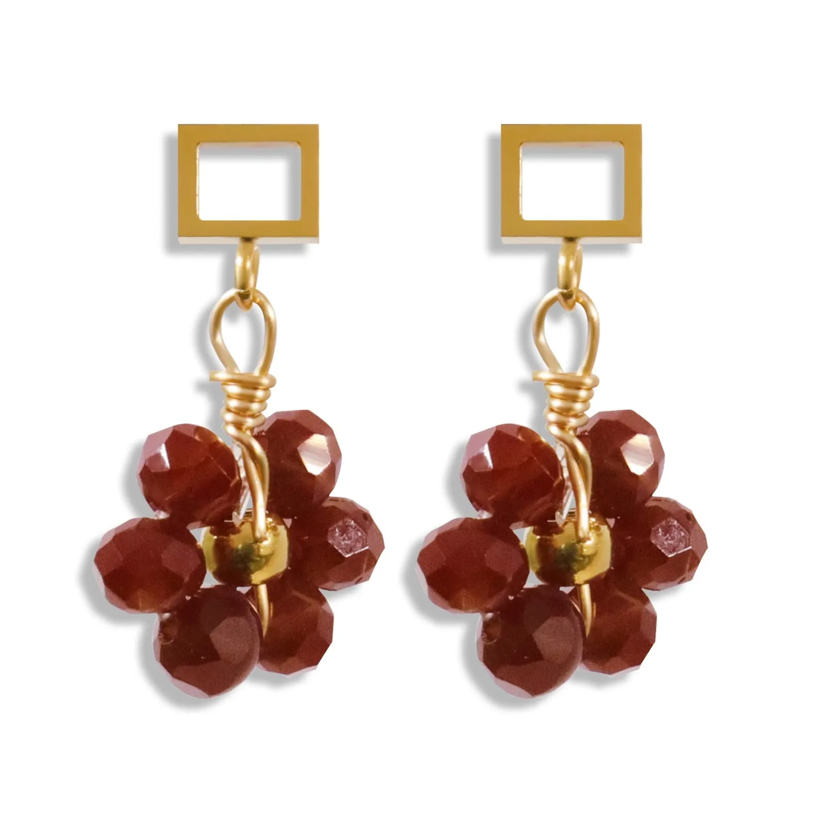 Mini Red Sandy Pearl Charm // The summer turned pretty charm