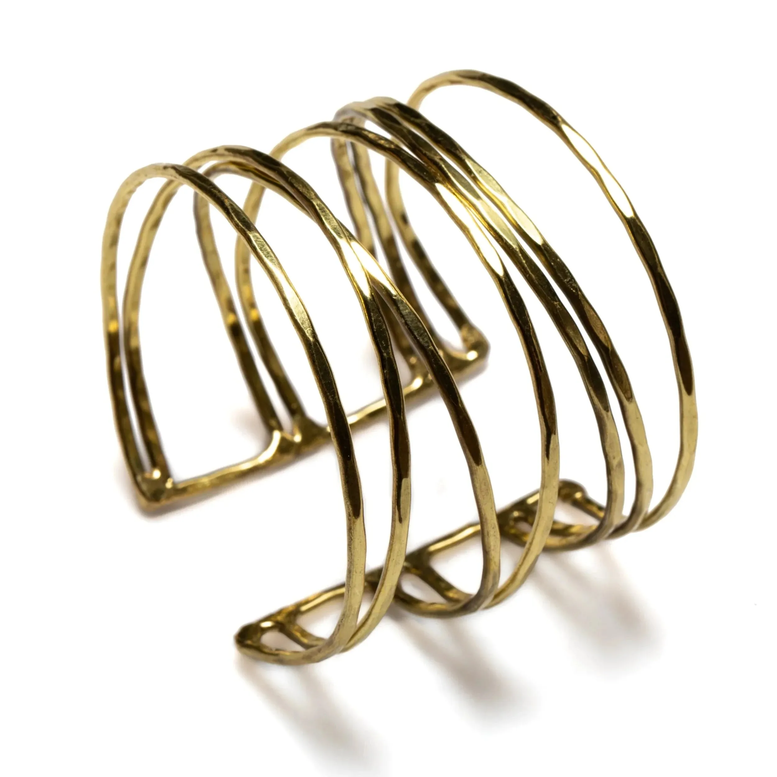 Open Strand Metal Cuff