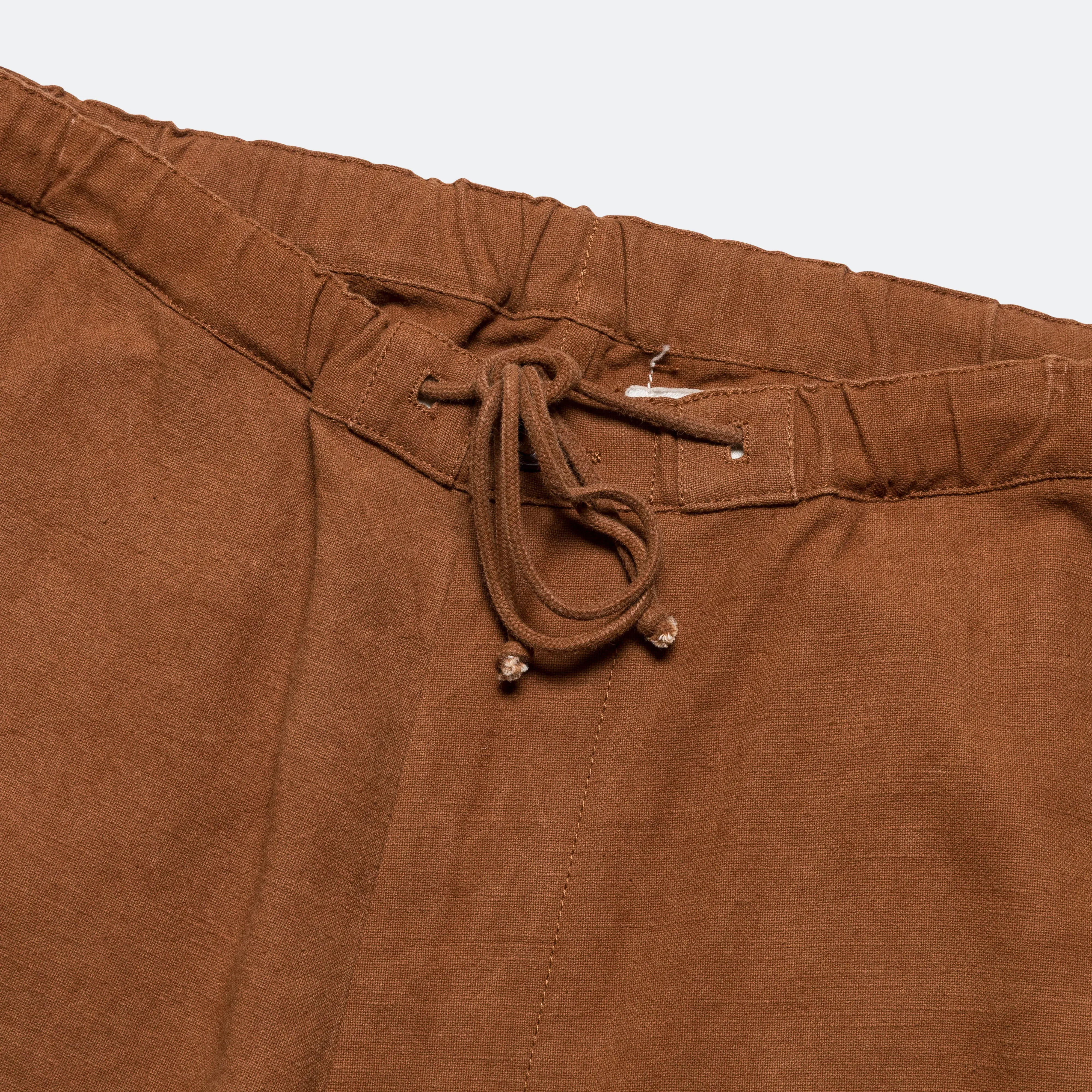 Peace Pants - Bark Brown Slub