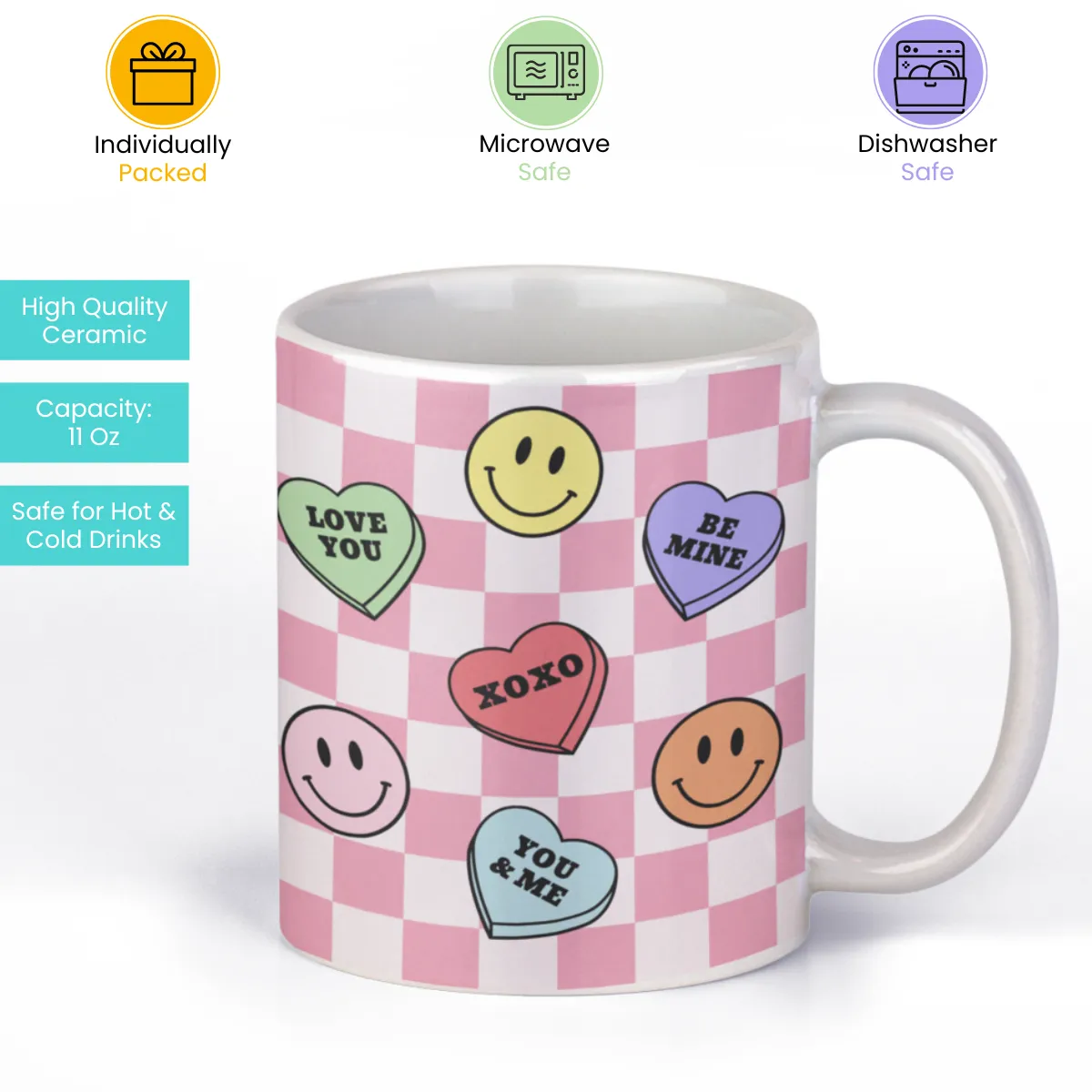 Personalized Coffee Mug - Y2K Candy - 325ml