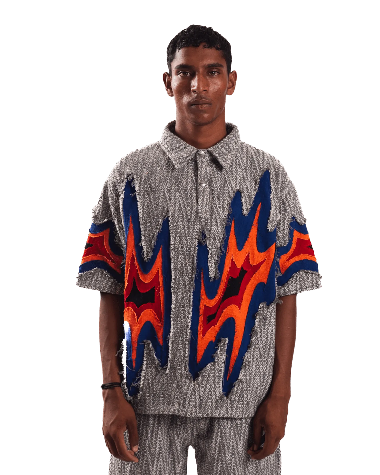 "FIREFLIES IN THE MIST" BUTTON DOWN