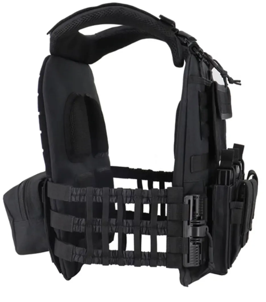 REDEMPTION TACTICAL “RAMBO 2.0“ Quick Release Plate Carrier Vest with TRIPLE MAG pouch
