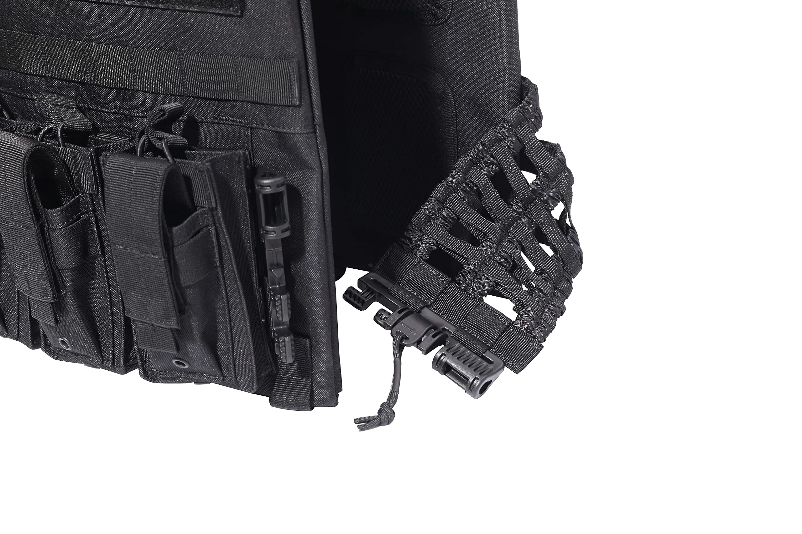 REDEMPTION TACTICAL “RAMBO 2.0“ Quick Release Plate Carrier Vest with TRIPLE MAG pouch