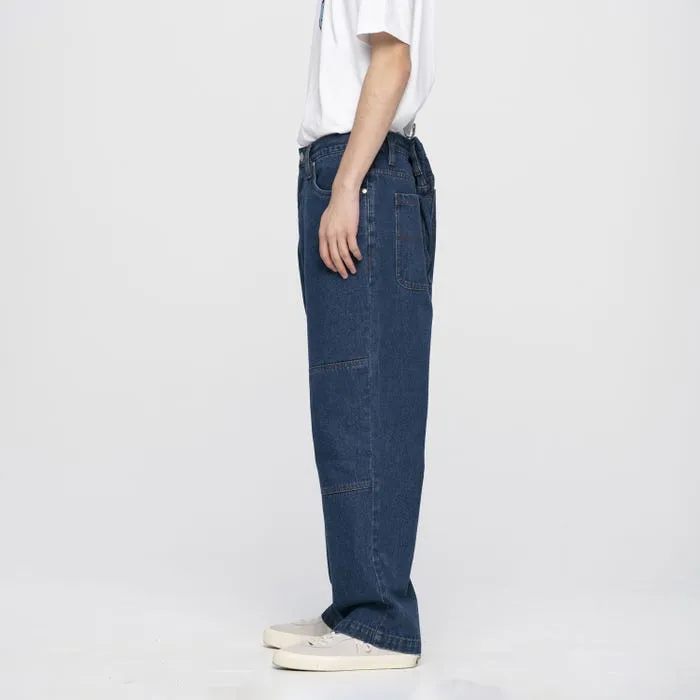 SANTA CRUZ - Classic Label Panel Jean - Classic Blue