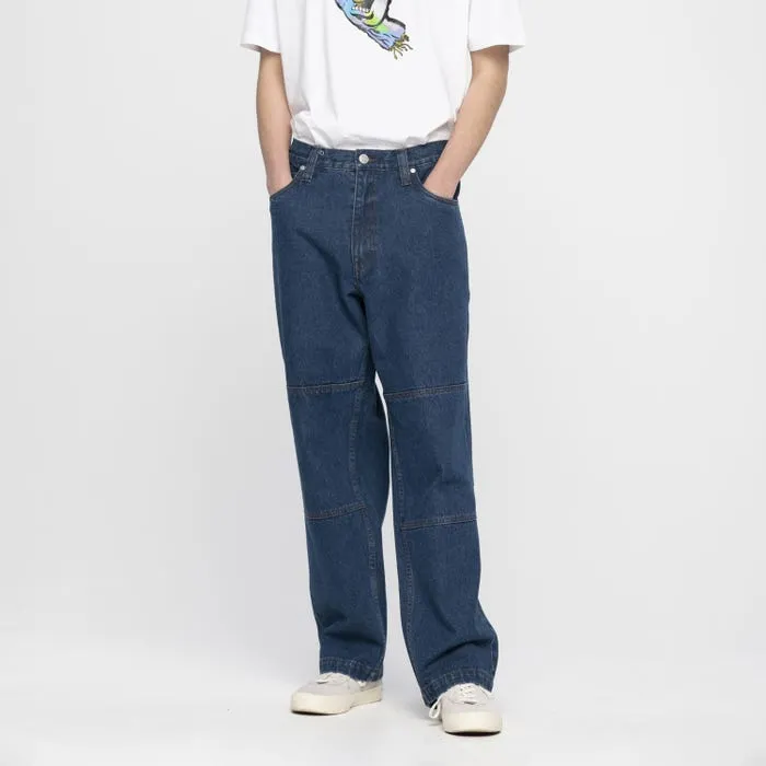 SANTA CRUZ - Classic Label Panel Jean - Classic Blue