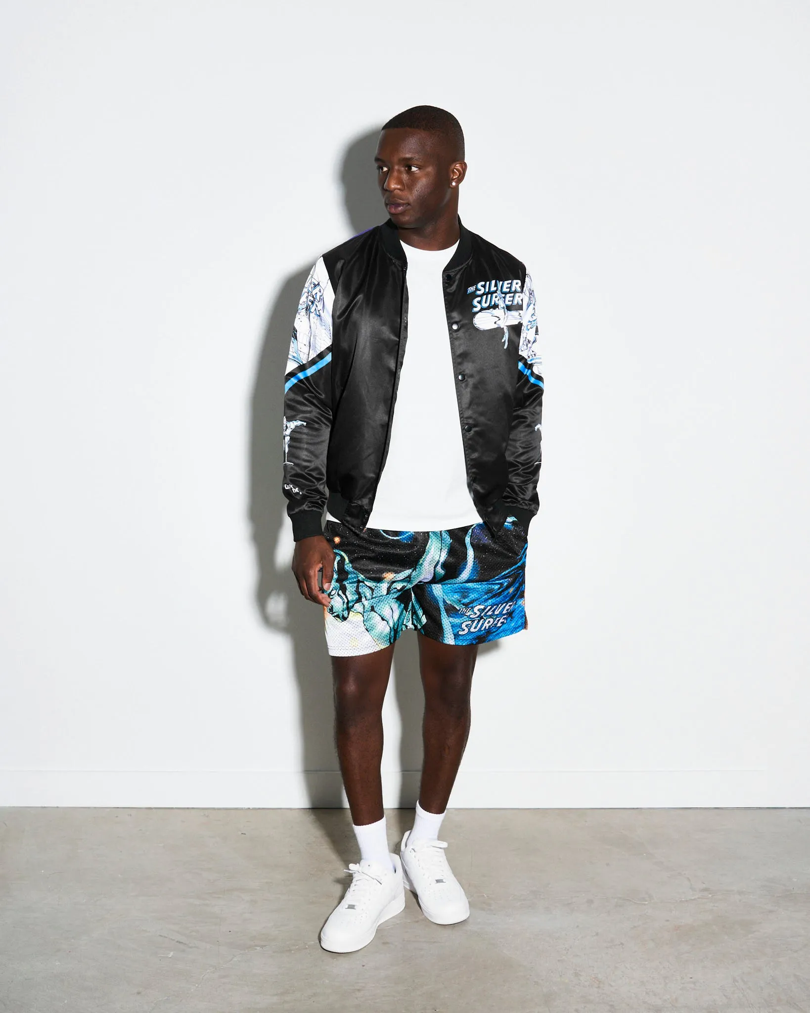 Silver Surfer Fanimation Satin Jacket