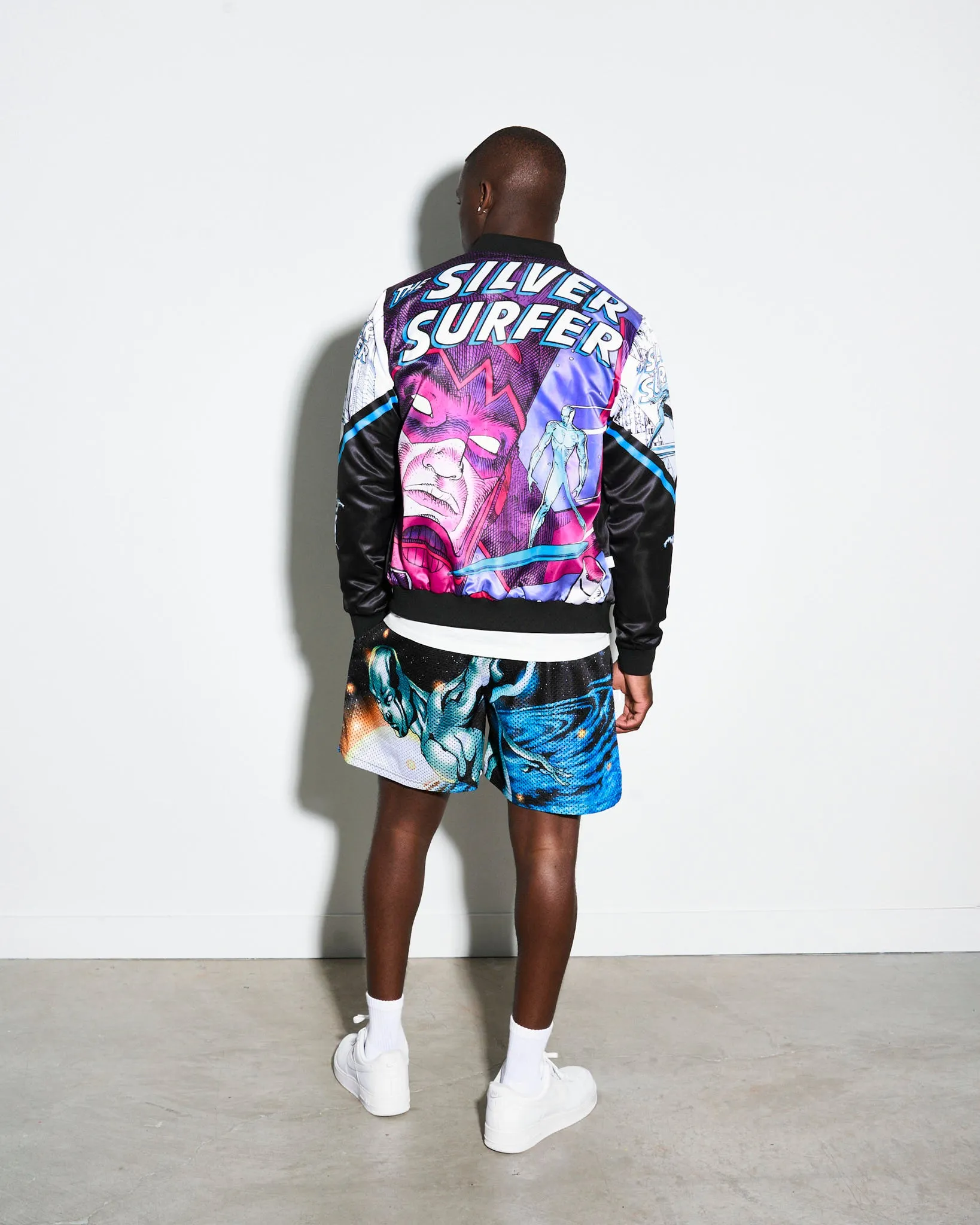 Silver Surfer Fanimation Satin Jacket