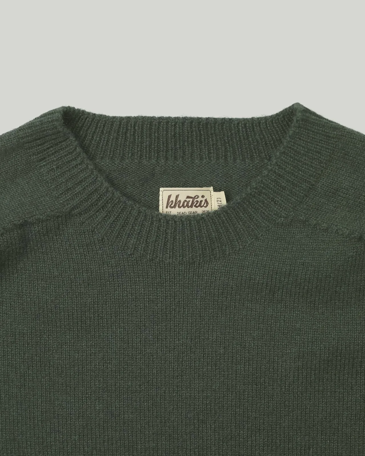 Stock Crewneck Sweater Forest