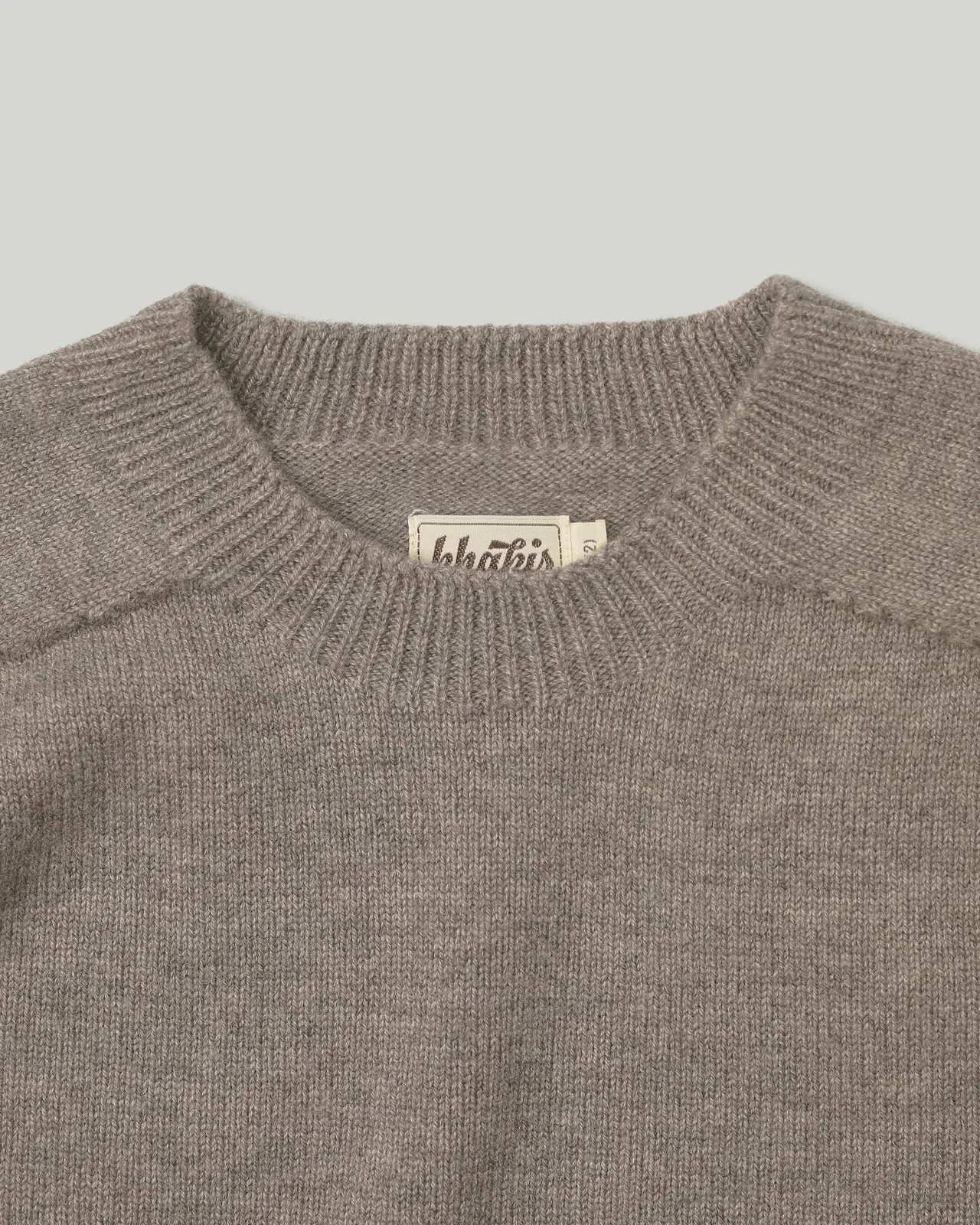 Stock Crewneck Sweater Pebble