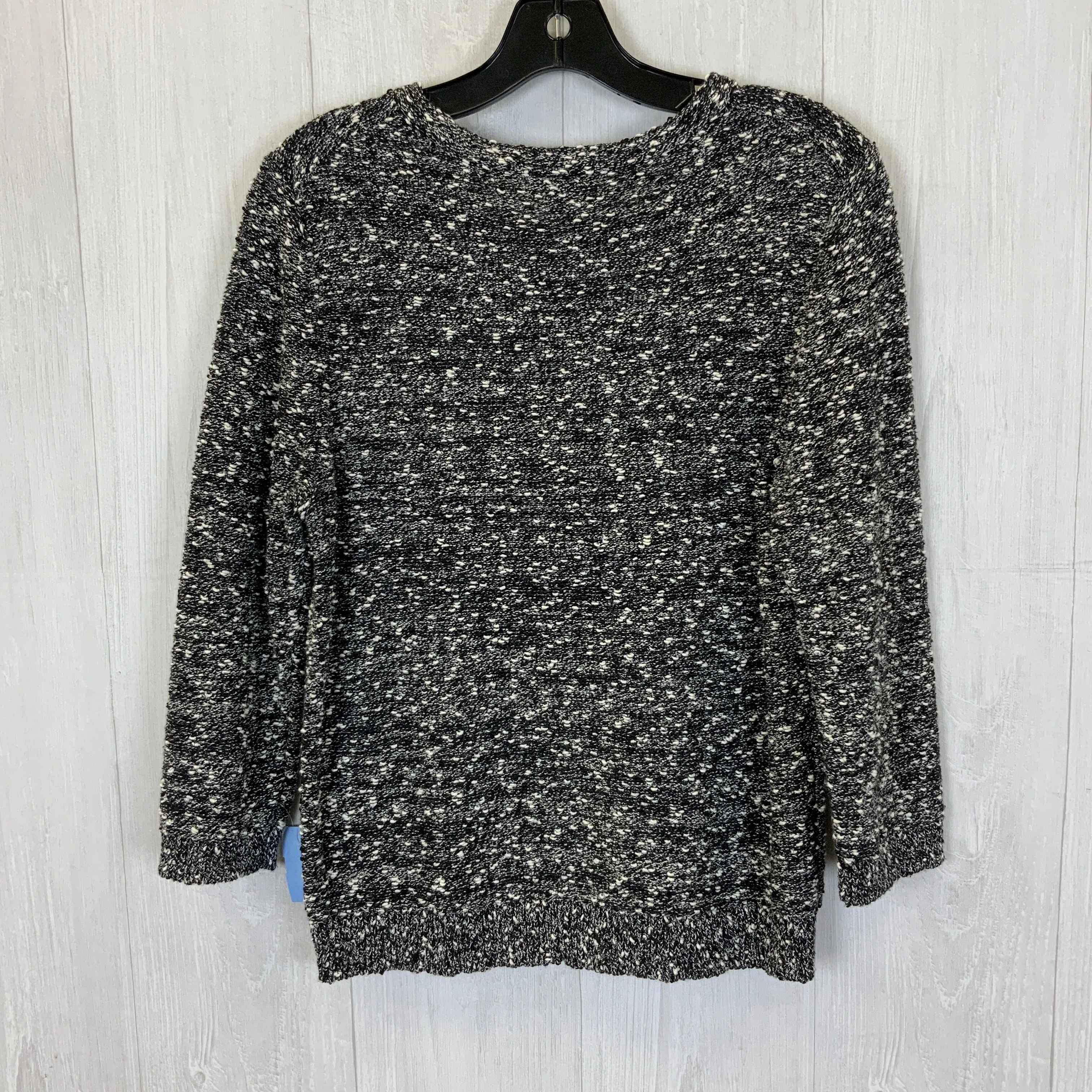 Sweater By Ann Taylor In Black White, Size: M