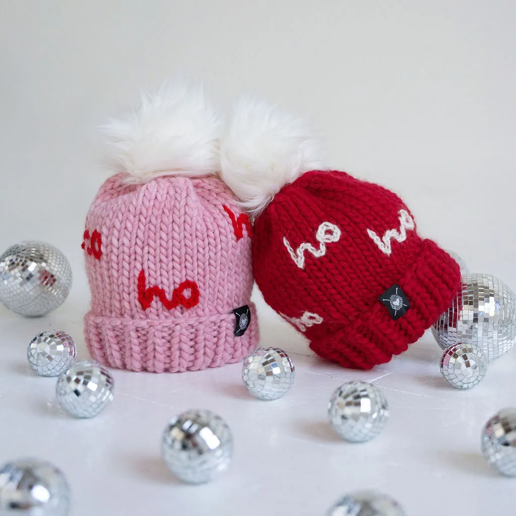 The Ho Hat in Strawberry Milk Red